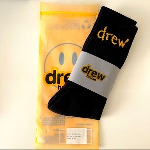 Drew House socks in Black , Unisex